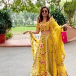 Isha Chawla Instagram - Day 6 Maa Kaatyaayni , the warrior Goddess . The form of Durga known for elimination Mahishasur . Colour - Yellow #maa #durgapuja #duggadugga #navratri #day6 #yellow #eshachawla #love #warriorgoddess #faith #durga #gratitude #jaimatadi