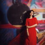 Isha Chawla Instagram - #day4 Celebrating the representation of the core of the Sun as Maa kushmanda . The colour of the day was red #navratri #love #ted #day4 #durgapooja #duggadugga #jaimatadi #celebration #festiveseason #eshachawla #gratitude #maa #maadurga #pyaar