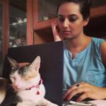 Isha Chawla Instagram - Happy daughter’s day .... love you #phoebe 🖤 . . . . #forever #motherdaughter #cats #catlove #phoebe #animallovers #happydaughtersday