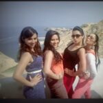 Isha Chawla Instagram - TBT ..... A working still from the Film RUM ( working title) This was the song shoot as far as I remember . I had loved my character in the film for the fact that she was the one who was always goofy putting her foot in mouth n putting everyone in trouble . We shot a long schedule in Muscat and then the film got shelved . None the less this one was taught me much more than any other film . Being exposed to brilliant direction by #msraju Garu and action director #Vijyanmaster and a bunch of amazing actors . 🤗 . . . . May the learning continue . #love #lovemyjob #mascut #actors #actorslife #charmee #trisha #nikeshapatel #live #rum #cinema #throwbackthursday