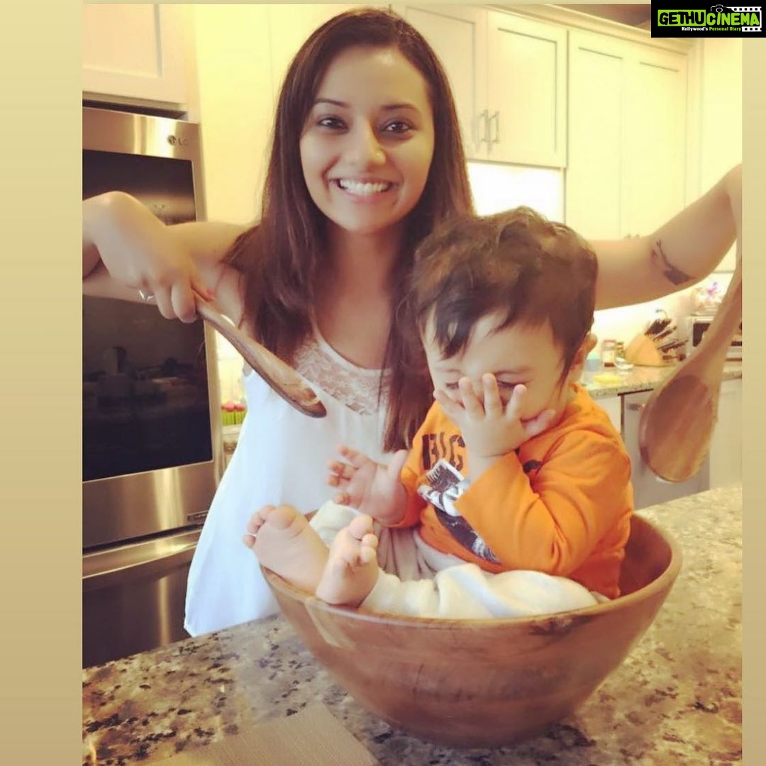 Isha Chawla - 13.2K Likes - Happy Bday my love . Now all grown up ... but for massi you will always remain the yummiest dish ...😘😘😘 #veer #massinveer #love #happiness #dessert