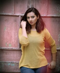 Isha Chawla Instagram - 💛🤍💛🤍💛🤍💛 P.C - @karteeksivagouni 
Styled by - @rishita.madas 
MUA - @avantishasingh