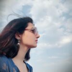 Isha Chawla Instagram - Monday blues 🧿 💙💙💙 #monday #mondayblues #blue #sky