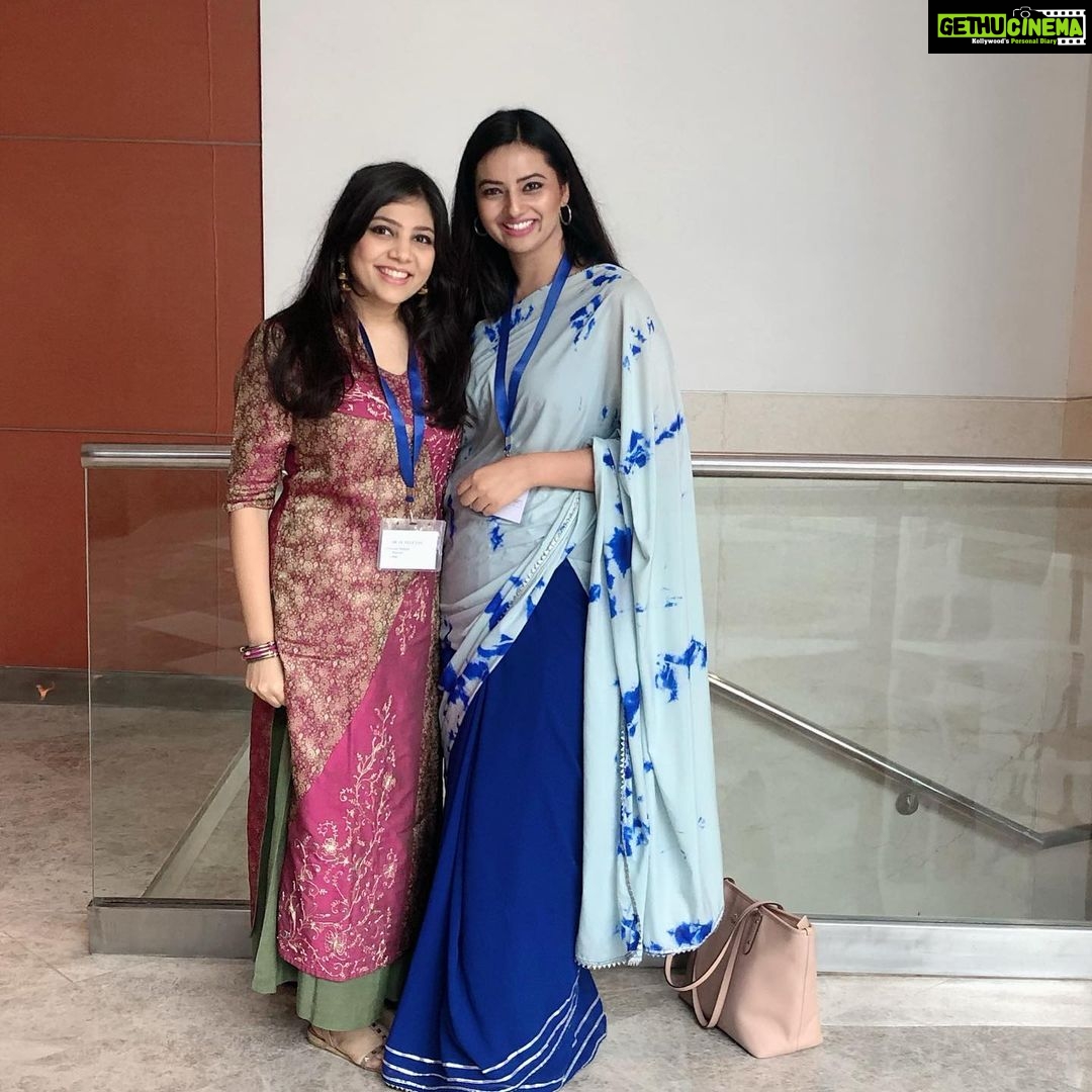 Isha Chawla Instagram - In Delhi on a historic day ... with eternal friends . #soka #sgi #eternalbonds #delhi #sbtg