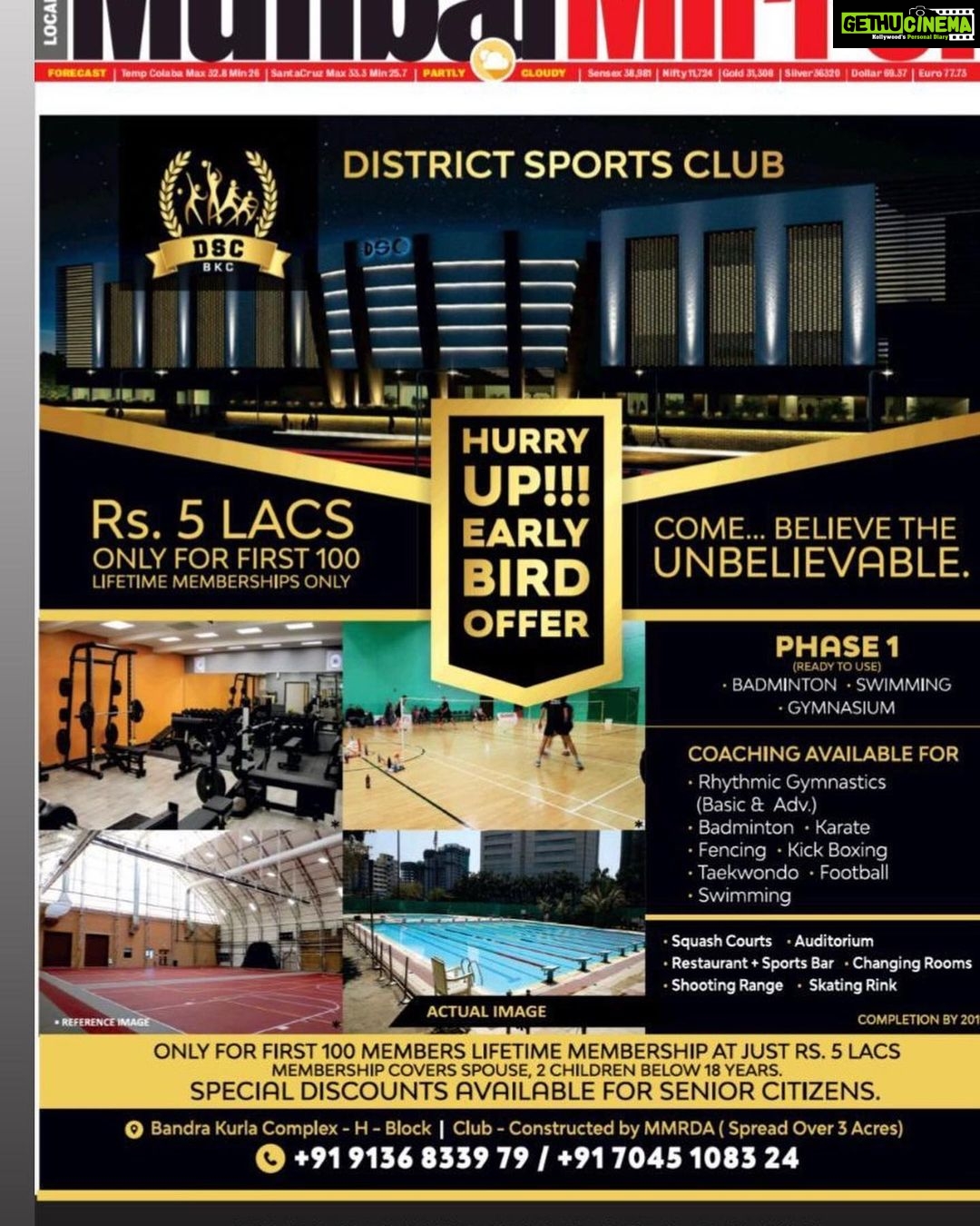 Isha Chawla Instagram - Congratulations @surajsamat ... Count me in for the early bird membership 😊#sports #mumbaiclubs #sportsclub #health #fitness #fitnessmotivation