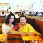 Isha Chawla Instagram - Lunch date with mother love 😘😘😘#maa #eternallove #grace #purelove #family #familytime #delhi #home #loveuma