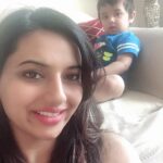 Isha Chawla Instagram - And Veer finally said MASSI 😘 #love #veer #veernmassi #massilove #family #happiness #itnikhushi ❤️❤️❤️❤️