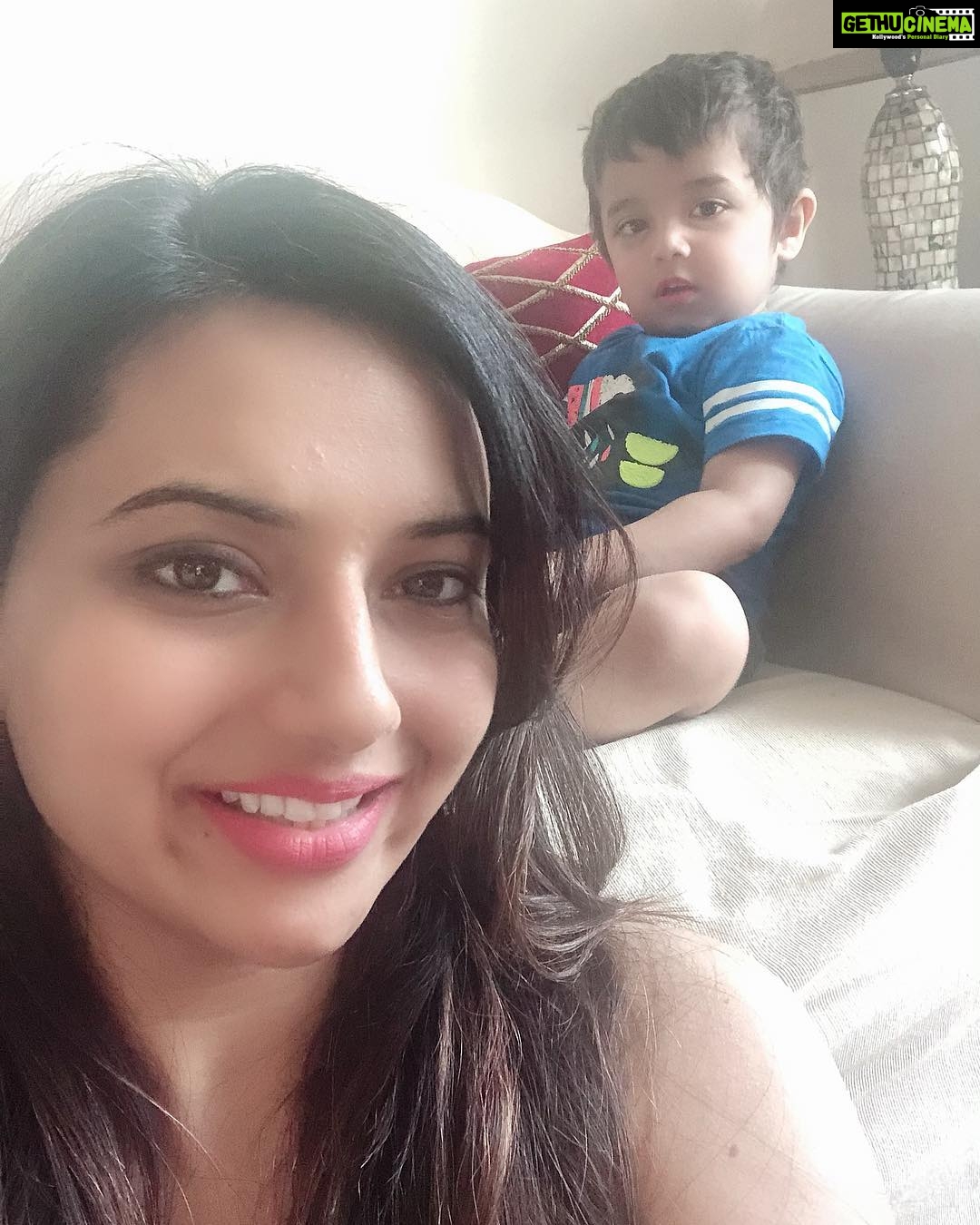 Isha Chawla Instagram - And Veer finally said MASSI 😘 #love #veer #veernmassi #massilove #family #happiness #itnikhushi ❤️❤️❤️❤️