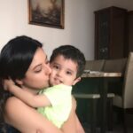 Isha Chawla Instagram - Dont need 4 walls to feel at home.... a pure warm embrace is where home is . ❤️ #veer #love #veernmassi #happiness #family #purelove #hugs #heart