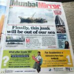 Isha Chawla Instagram - Now this makes for a good morning. When you see your niece on the front page of your local paper . ❤️ u sweetheart u make massi proud 😘😘😘 #proudmassi #mahi #mahinmassi #love #happiness #gratitude