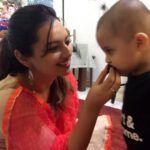Isha Chawla Instagram - Fulfilling massi duties in between #ganapathi puja #veer #massi #massilove #ganpatibappamorya #ganesha #gogreen #ecofriendly #savetheenviroment #gratitude