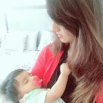 Isha Chawla Instagram - Happy 6 months my love 😍 @annbajaj 😘 #miraan #love #innocence #tinyhands #massi #massilove❤️ #smilingbaby #family #gratitude #happiness