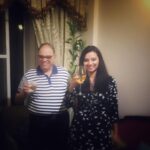 Isha Chawla Instagram - It has already been a year but it hasn’t sunk in yet. I still feel my phone would ring and papa would be on the other side . I still pick up the phone to inform papa about the smallest happenings in my life . It still hurts the same and I don’t think that will ever change . Someday we might just have the courage ,to walk hand in hand with this pain, but I know for sure that nothing will ever be the same . Then I just think of papa and how he would have dealt with this . I don’t know exactly but I’m sure … He would have smiled and danced along even if life made him sing hurtful songs . That smile never faded . THAT SMILE WILL NEVER FADE . ALWAYS AND FOREVER 🖤 #loveyou #forever #papa #mydaddystrongest