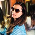 Isha Chawla Instagram - Me myself and Burberry 🙈❤️ #shades #indian #indianwear #loveindian #bindiya #burberry #burberryshades #fashion #fashionblogger #bloggers #traditional #leheriya #lukhnawi #lukhnawikurta #simplicity #gratitude