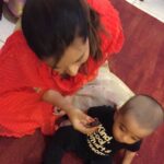 Isha Chawla Instagram - Fulfilling massi duties in between #ganapathi puja #veer #massi #massilove #ganpatibappamorya #ganesha #gogreen #ecofriendly #savetheenviroment #gratitude