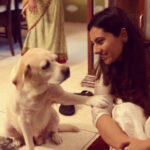 Isha Chawla Instagram - Love n just love 💕... home is where love is 🙏 .. wish you all a lovable morning ☕️ #delhi #home #truelove #puppylove #happiness #chanel #gratitude #labrador #dogs #unconditionallove #doglover