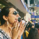 Isha Chawla Instagram – When you’re the sole cheerleader you’ve got to be loud . 🤯
I may need a tonsils surgery after this , but #delhicapitals won so who cares . 
.
.
.
#ipl2022 #dillidilli #delhicapitals #eshachawla