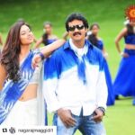Isha Chawla Instagram - #Repost @nagarajmaggidi1 with @get_repost ・・・ @ishachawla63 amayo amayo andhamaina amayo with @sunil in poolarangadu today in @gemini