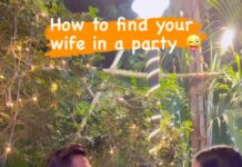 Ishita Dutta Instagram - How to find your wife in a party 😜 . . . #justforfun #jokes #funny #couplegoals