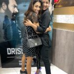 Ishita Dutta Instagram - We were trying to get the Ajay sir and Akshaye sir in the pic…. Swipe right to see us fail miserably 😝 #Drishyam2 Promotions with my fav @shriya_saran1109 Outfit: @anjali_lilaria Pr: @socialpinnaclepr Styling: @styling.your.soul