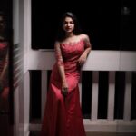 Ivana Instagram - Lady red amid the night🍷 Wearing @especialdesigner_studio Shot by @aswin_jayachandran @aswinjayachandran.photography