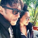 Jackie Shroff Instagram - Everyday is a Daughter’s day Blessed to have one @kishushroff 😇❤️