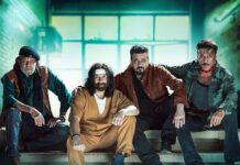 Jackie Shroff Instagram - #BaapOfAllFilms Shoot dhamaal🔥, dosti bemisaal😊 @mithunchakrabortyofficial @duttsanjay @iamsunnydeol @apnabhidu @khan_ahmedasas @shairaahmedkhan @the_chauhan_saheb @paperdollentertainment @zeestudiosofficial