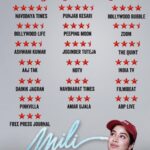 Janhvi Kapoor Instagram - Thank you for the love ❤️ in theatres now!! #Mili ❄️