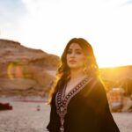 Janhvi Kapoor Instagram - #AlUla is a place of extraordinary human and natural heritage. A journey through a living museum of preserved tombs, sandstone outcrops, historic dwellings, and monuments, both natural and human-made, that hold 200,000 years of largely unexplored human history. @experiencealula #AlUlaMoments #ExperienceAlUla