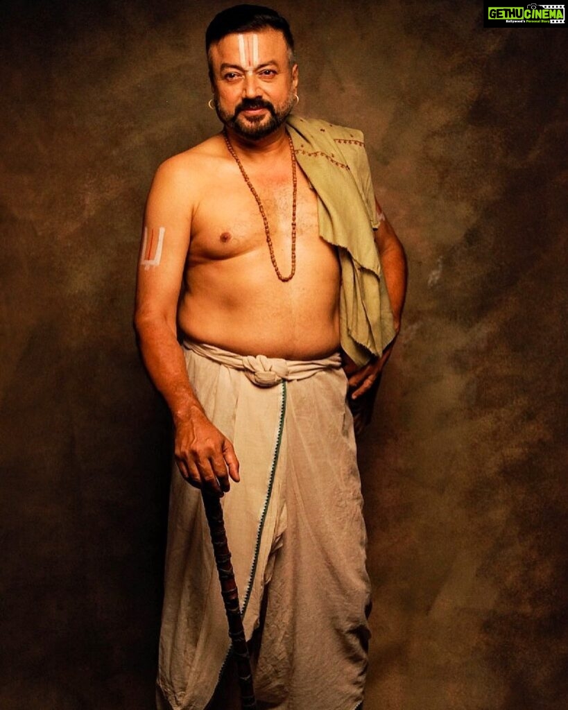 Jayaram Instagram - One of the first looks we tried for #nambi #ps1 #ps One of many !! @madrastalkies @lyca_productions #maniratnam