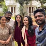 Jayaram Instagram - It was great to have u guys here @imsanjusamson 😇🙏🏼 Chennai, India