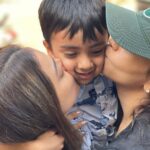 Kajal Aggarwal Instagram - Smothering my baby with all the love in the 🌎 #ishaanvalecha 🥰