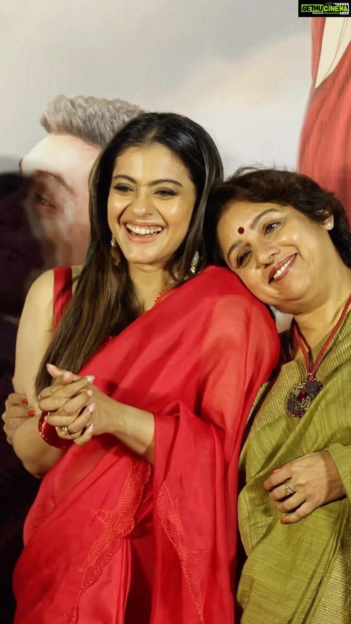Kajol Instagram - At the trailer launch of #SalaamVenky with the team ✨♥️