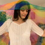 Kalpika Ganesh Instagram - Badri Ki Dulhaniyaan #multicolor #duppatta #shiffon #white #kameez #chickenkari #bindi #pallu #badrinathkidulhania #aliabhatt #varundhawan #shy #elegance #smile #nosepin #kalpika #iamkalpika #rainbow #rangoli #butterfly Manor Lakes