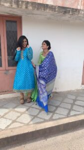 Kalpika Ganesh Instagram - @thenameis_annie and me just love DANCE During the promotion for LOSER SEASON2 for @etvplusindia CASH program with our very own @kanakalasuma akka Wanted to give best entry on stage so a quick session of running through the steps @ramojifilmcity on 26th January Don’t forget to enjoy how we enjoy missing our steps too😂 @saipallavi.senthamarai @chayakkineni @kammula.sekhar @iammangli @pawanch @adityamusicindia #cash #etvcash #sumaakka #dance #sarangadariya #saipallavi #lovestory #mangli #sekharkammula #nagachaitanya #reels RamojifilmCity-Hyderabad