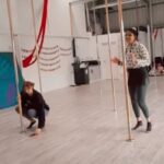 Kalpika Ganesh Instagram - The kid inside me never stops When there is always something new to try STATIC POLE it is!! Went for a demo session And @stephpoledancer was so warming and was surprised how I was in-sync with the rhythm already If you in MELBOURNE do give it a shot @physipole First class first sequence The pole was as cold as 0deg #kalpika #iamkalpika #staticpole #poledance #melbourne #physipole #newskills #learn #grow #dance PhysiPole Studios Werribee