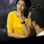 Kalpika Ganesh Instagram - @preyadarshe you and me dint have to break the ice we met first time it was so organic coz of the mutual respect and admiration we hold for each other in regards to our passion(cineMA) I’m so obliged to be sharing my journey alongside you coz you have taught me how to be the humblest humorist and happening Lots more for you to unleash about yourself Keep spreading the best aura you have And happiest birthday to you 💛🖤🤍💛 I love you🤍 #birthday #preyadarshee #kalpika #iamkalpika #kalpikaganesh