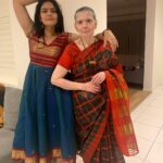 Kalpika Ganesh Instagram - I get all my GRACE ELEGANCE and PRETTINESS from this lady My PILLAR My STRENGTH My INSPIRATION Il keep making you proud always Coz that’s what you have taught me abundantly with all your sacrifices and hard work LOVE YOU MA Happy INDUMATI Day💕 76th birthday and many more to come🥰 Manor Lakes