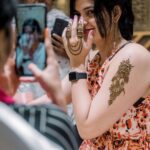 Kalpika Ganesh Instagram - @merakipictures.in These captures are a bliss❤️ #friendswedding #majha #mehandi #goa #destinationwedding #candid #amazingclicks #merakipictures Amritara Aura Goa