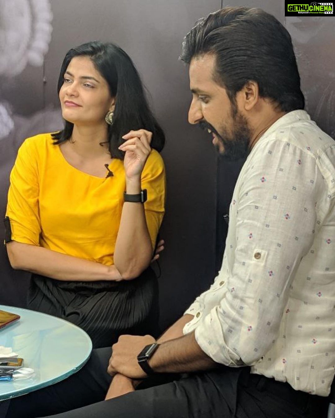 Kalpika Ganesh Instagram - @preyadarshe you and me dint have to break the ice we met first time it was so organic coz of the mutual respect and admiration we hold for each other in regards to our passion(cineMA) Iβm so obliged to be sharing my journey alongside you coz you have taught me how to be the humblest humorist and happening Lots more for you to unleash about yourself Keep spreading the best aura you have And happiest birthday to you ππ€π€π I love youπ€ #birthday #preyadarshee #kalpika #iamkalpika #kalpikaganesh