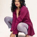 Kalpika Ganesh Instagram – When you pair up 
An ageless jacket and timeless trouser. 
Shop at @saja_official.in 
MUH – @stylingbyavantisha 
Photography- @karteeksivagouni 

#bysaja #fusionwear #bossy #hot #womensfashion #trending #fashion