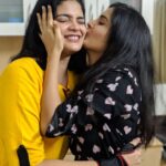 Kalpika Ganesh Instagram - My @pavani_gangireddy papa Glad LOSER series got us introduced in a deeper way though we worked for EKKADIKI EE PARUGU we could not interact much.. but it took just few hours and we bonded so well.. that’s coz we resonate each other in many ways.. Beauty starts from with in and you are that one soul beautiful in and out Continue to be that and yes I wish our bonding remains same no matter how old we get or we sit and count our wrinkles🥰 Happy Happy Birthday Will keep posting these pics until we click more interesting and new ones Love you Have a good one❤️