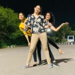 Kalpika Ganesh Instagram – Coz this trio needs a special mention for their drama

@shalinibussa @makeupbykrishnaveni