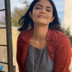Kalpika Ganesh Instagram - Coz there is light at the other end of the tunnel Wardrobe @hilodesign.co Stylist @mounagummadi Makeup and hair @makeupbykrishnaveni 📸 @harish_aritakula #phonephotography #shotoniphone #terraceshots
