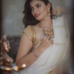 Kalpika Ganesh Instagram – Revisit and Repost

#traditional #malyali #gold #white #saree #throwback