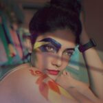 Kalpika Ganesh Instagram - Involve🤍❤️ Phone clicked and painted by @shankarkondoju