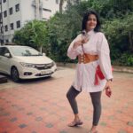 Kalpika Ganesh Instagram - Gratitude chennai From thendral #thendral #tamilpadam #promotions #debut #heroine #chennai #parole #kalpika #iamkalpika #candid #phonephotography #iphoneonly