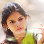 Kalpika Ganesh Instagram - INTENSITY MYRA💚 #throwbackthursday #throwback #favlook #thickkajal #nosering #trishul #trishool #green #nomakeup