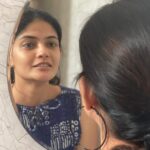 Kalpika Ganesh Instagram - You might be a bad boy But I’m a good girl💙 #candids #mirror #actualme #phoneclicks #shotoniphone #natural #noedit #nofilter #momentcapturedright #dejavu