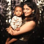 Kalpika Ganesh Instagram - @arjunmirchibajji late birthday post But latest!! You and me share the connect and bond that resonates the moment we meet..that wonder in your eyes always makes me curious to see what your search is for!! Can’t wait for you to grow into my handsome arjun and rule the world in swag Love you ajju bajji🖤 @krishnashanthim #kidslove #baby #firstyear #birthdaywishes #1year